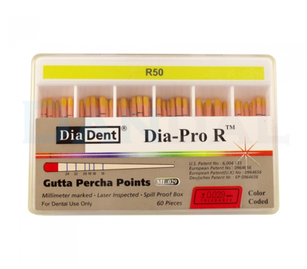Diadent Dia-Pro R Reciproc Gutta Percha Points-2