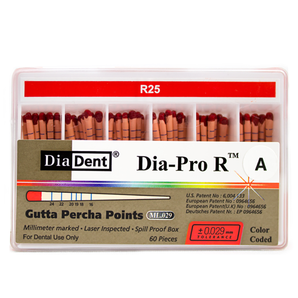 Diadent Dia-Pro R Reciproc Gutta Percha Points